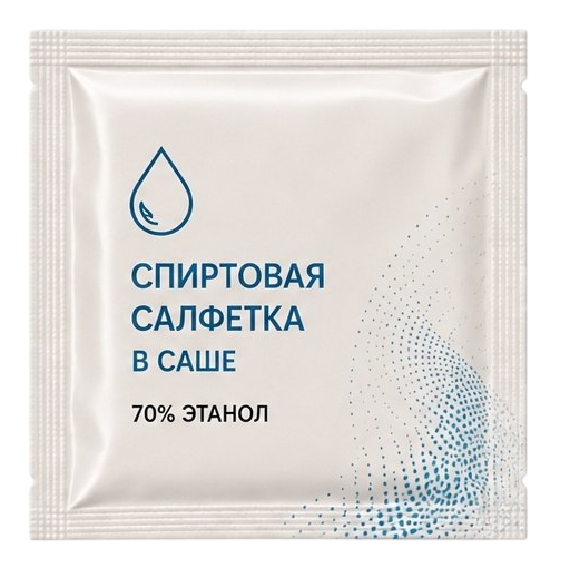Спиртовые салфетки в саше